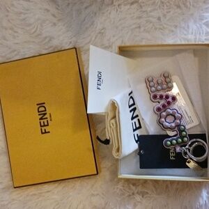 Fendi Love  Studded USB charm.
